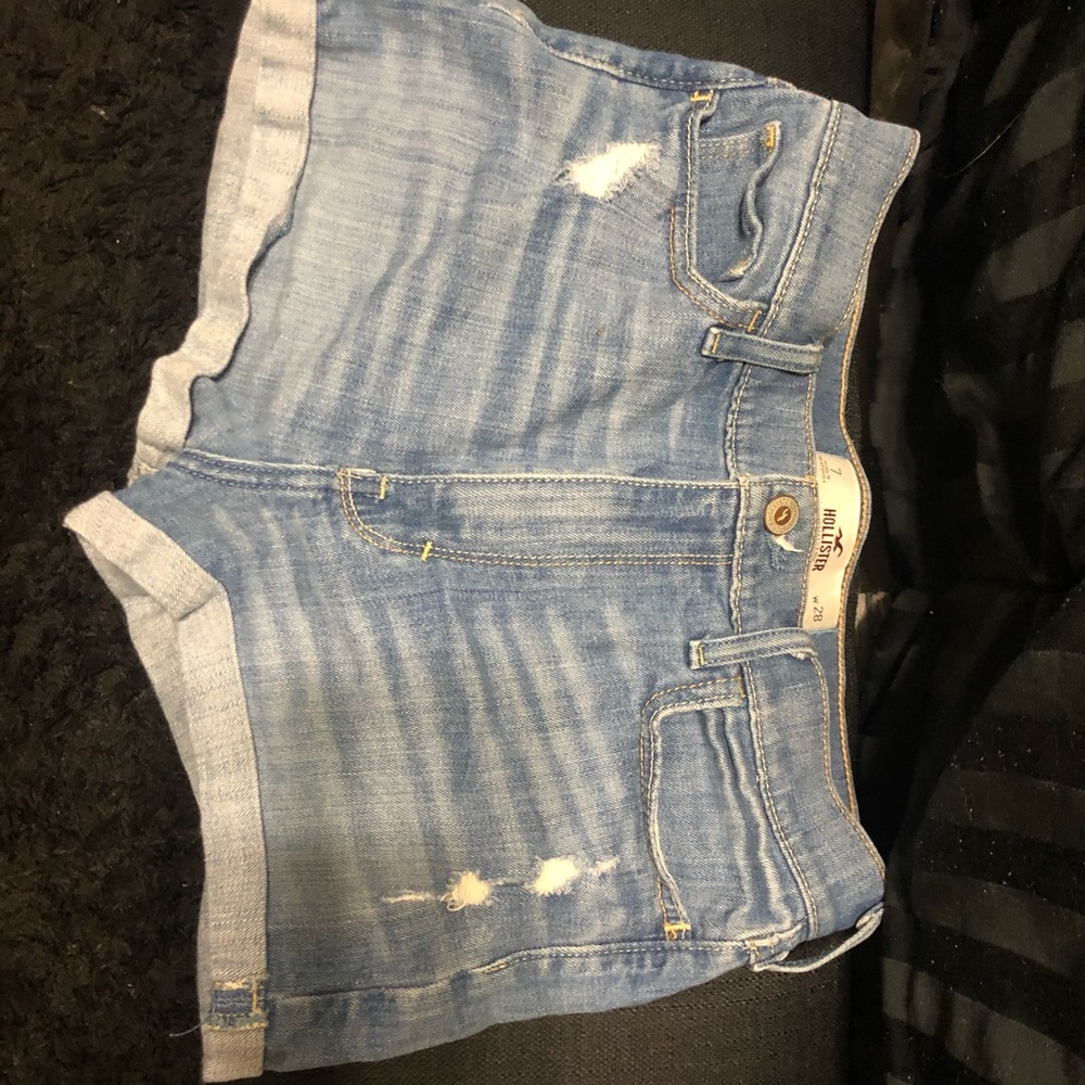 Brand new hollister high rise shorts